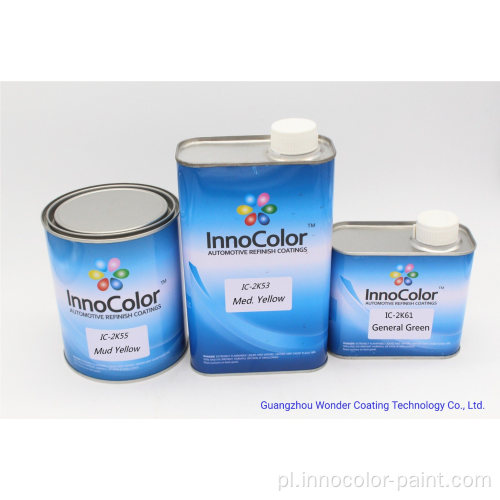 Farba samochodowa Innocolor Refinish farba 1k BaseCoats